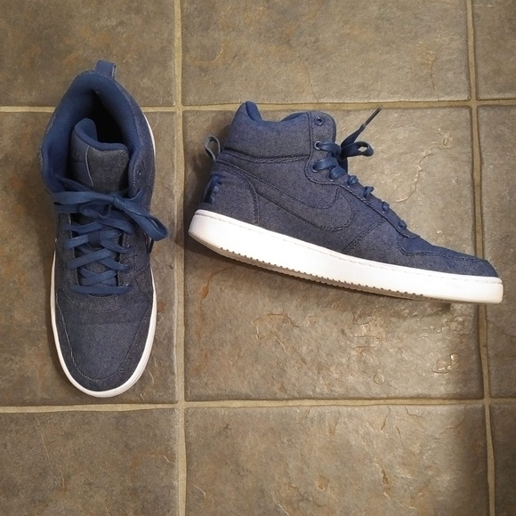 Objetado Calumnia insuficiente Nike | Shoes | Mens Nike Vo2 Blue On Blue Denim Hitops | Poshmark